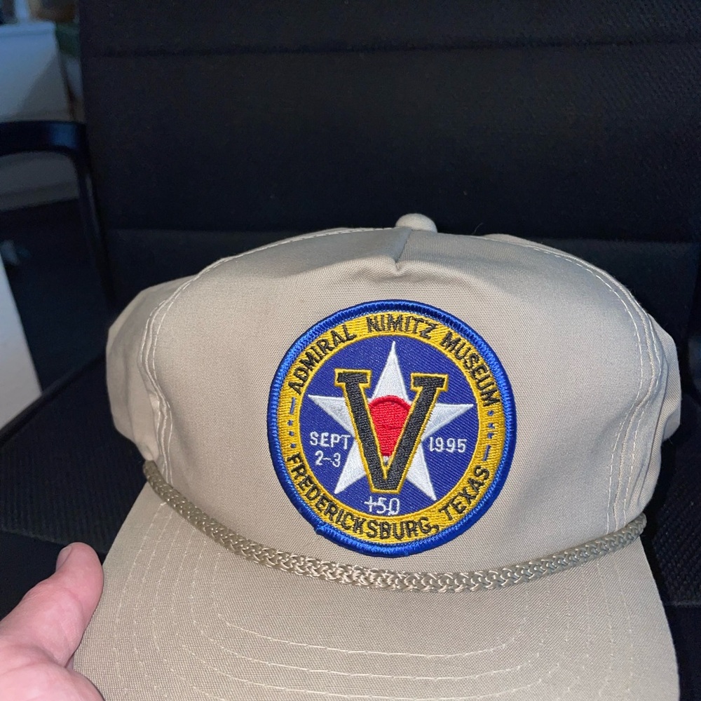 Admiral Nimitz Museum Beige Cap